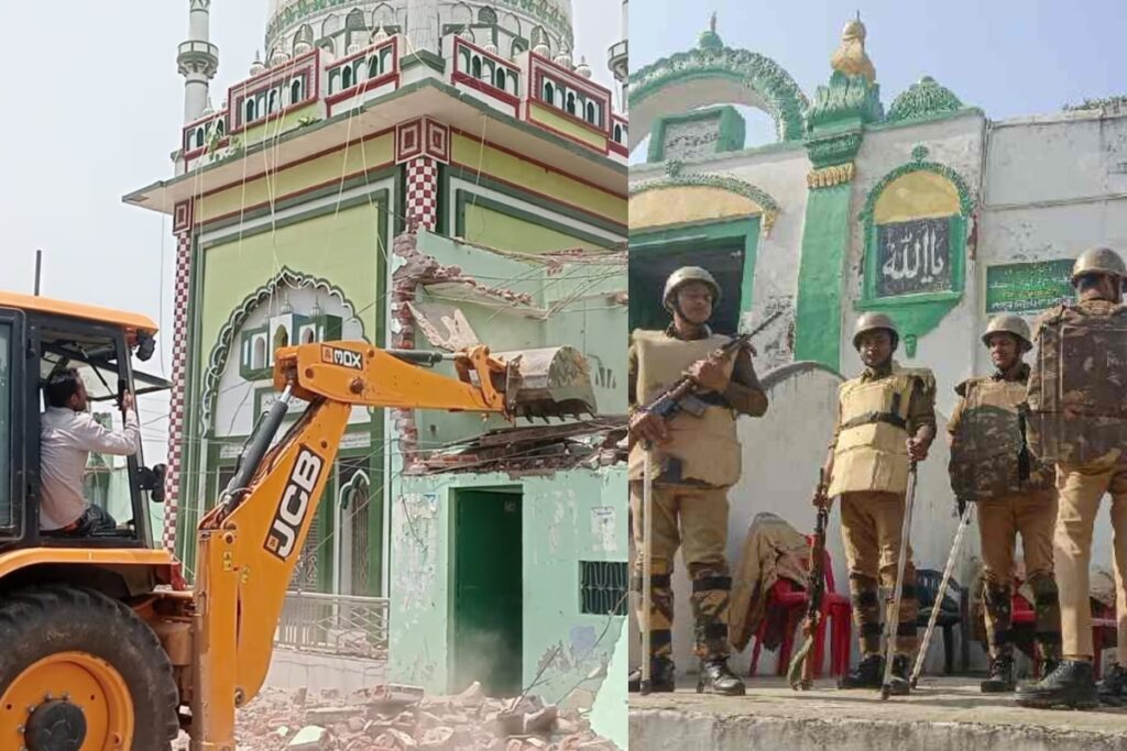 Bulldozers attack Sambhal