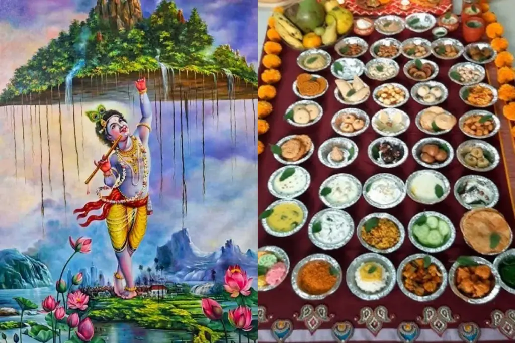 Govardhan Puja 56 Bhog, Govardhan Puja 2025