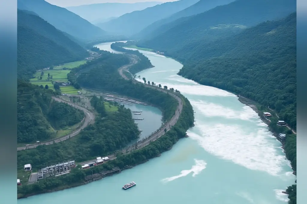 HYDRPOWER PLANT BRAHAMPUTRA