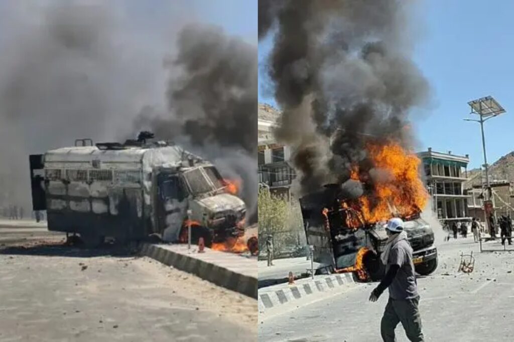 Leh violence