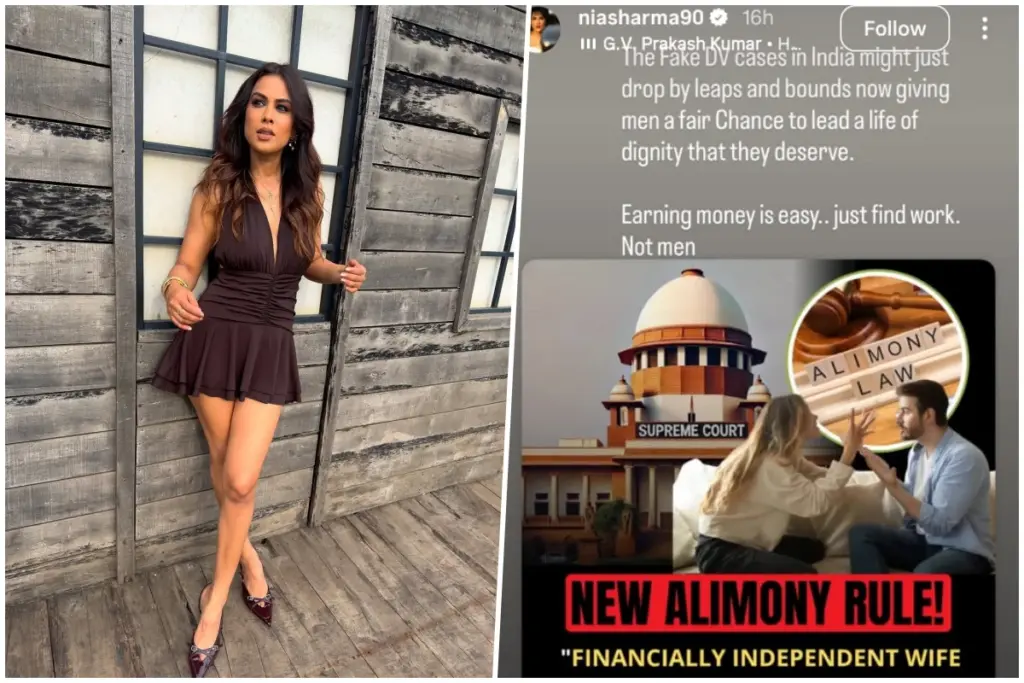 Nia Sharma Supports Men Rights