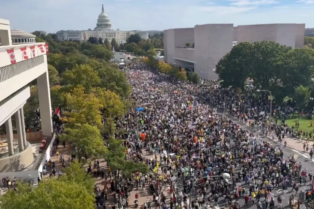 No Kings Protest Washington