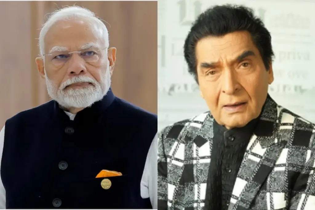 PM MODI & Govardhan Asrani