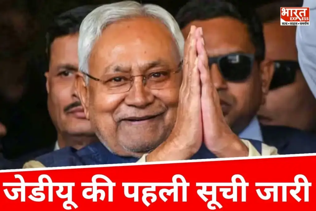 JDU Candidate List
