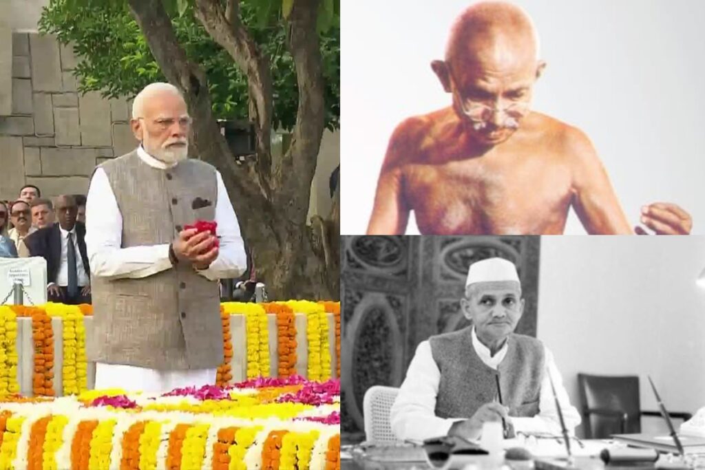 PM Modi Gandhi Jayanti Tribute