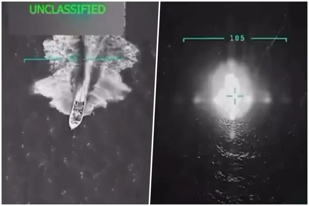 US military Strike On Venezuela Boat