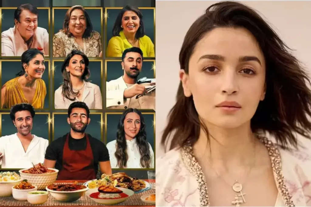 Alia Bhatt, Dining With The Kapoors, Entertainment