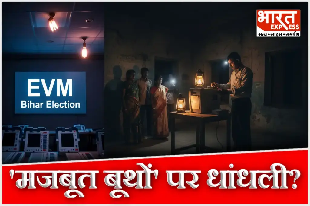 Bihar Election 2025 1st Phase RJD Allegation Power Cuts to Slow Down Voting EC Declared Baseless
