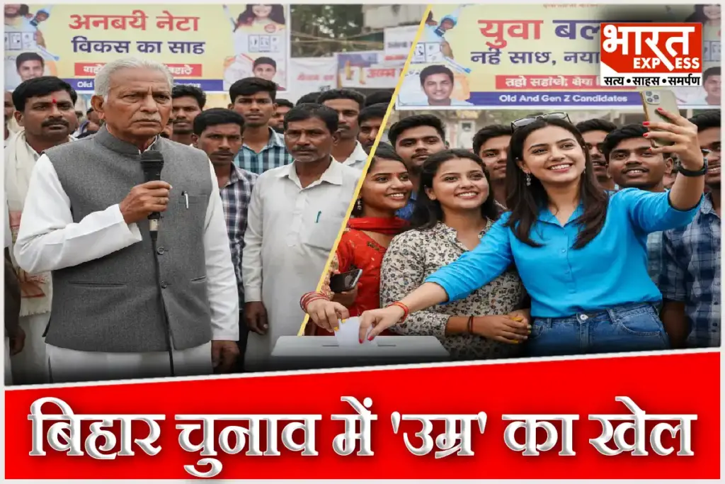 Bihar Election 2025 First Phase Voting Clash of Generations Know Old And Gen Z Candidates
