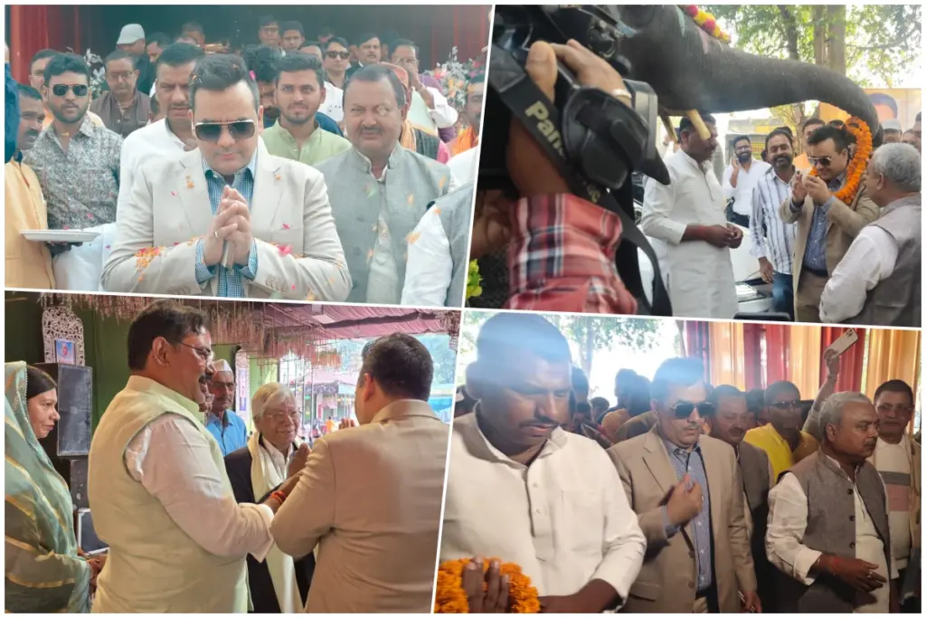 CMD Upendrra rai In Kushinagar