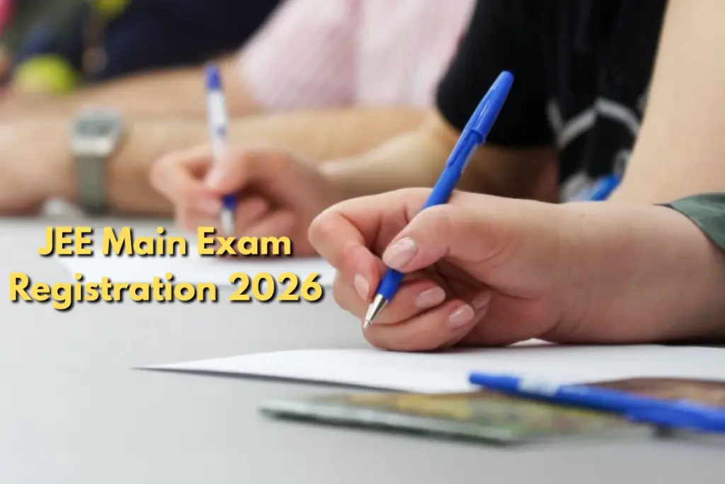 JEE Main Exam Registration 2026