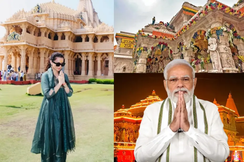 Kangana-Ranaut-Visits-Kashi-Calls-PM-Modis-Flag-Hoisting-a-‘Ram-Rajya-