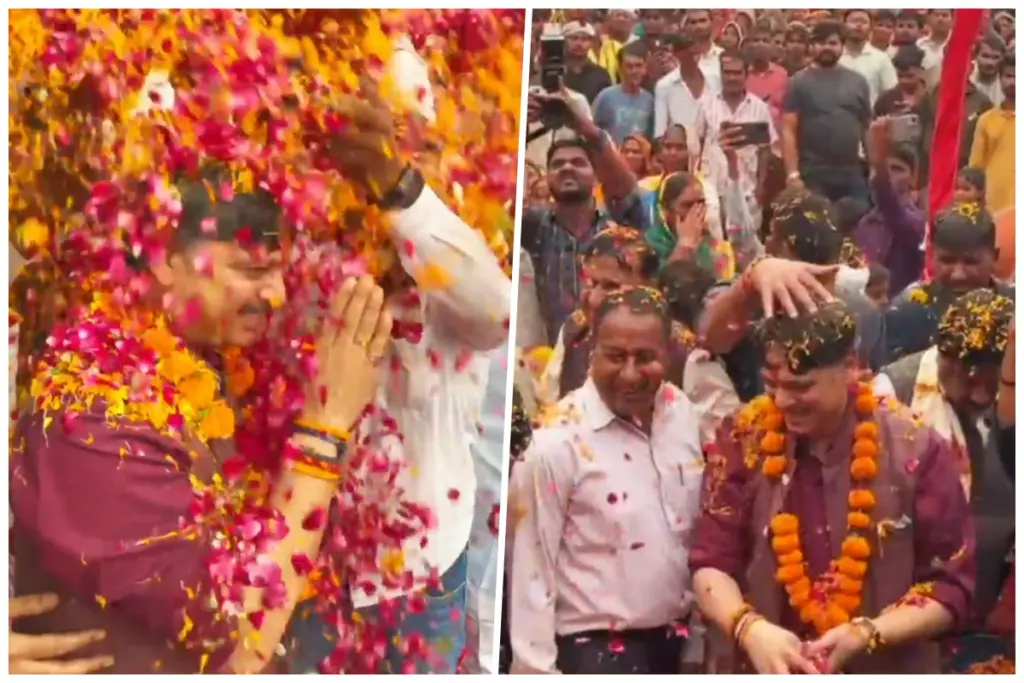 MLA Rajeshwar Singh Sarojininagar