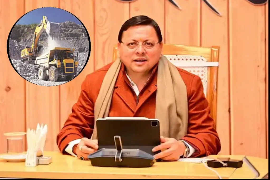 Mining Revenue Uttarakhand Pushkar Singh Dhami