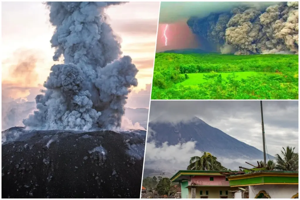 Mount Semeru Volcano Eruption Alert