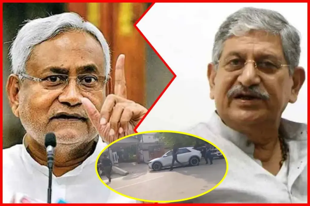 Nitish Kumar Meets Lalan Singh