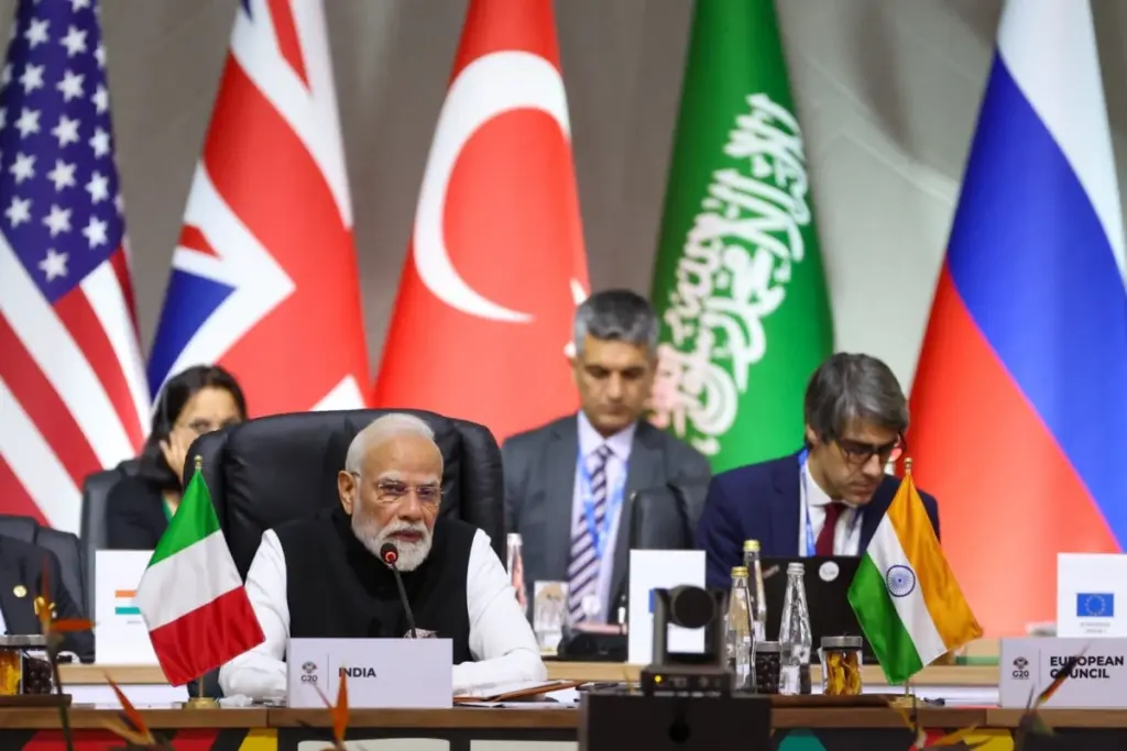 PM Modi Message At G20