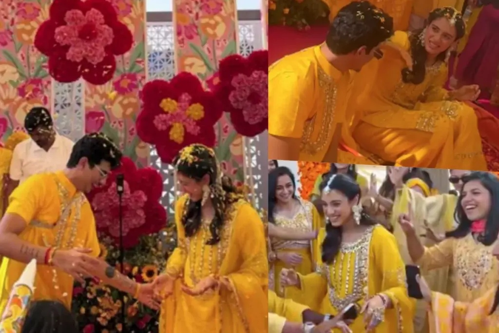 Smriti Mandhana Haldi Ceremony