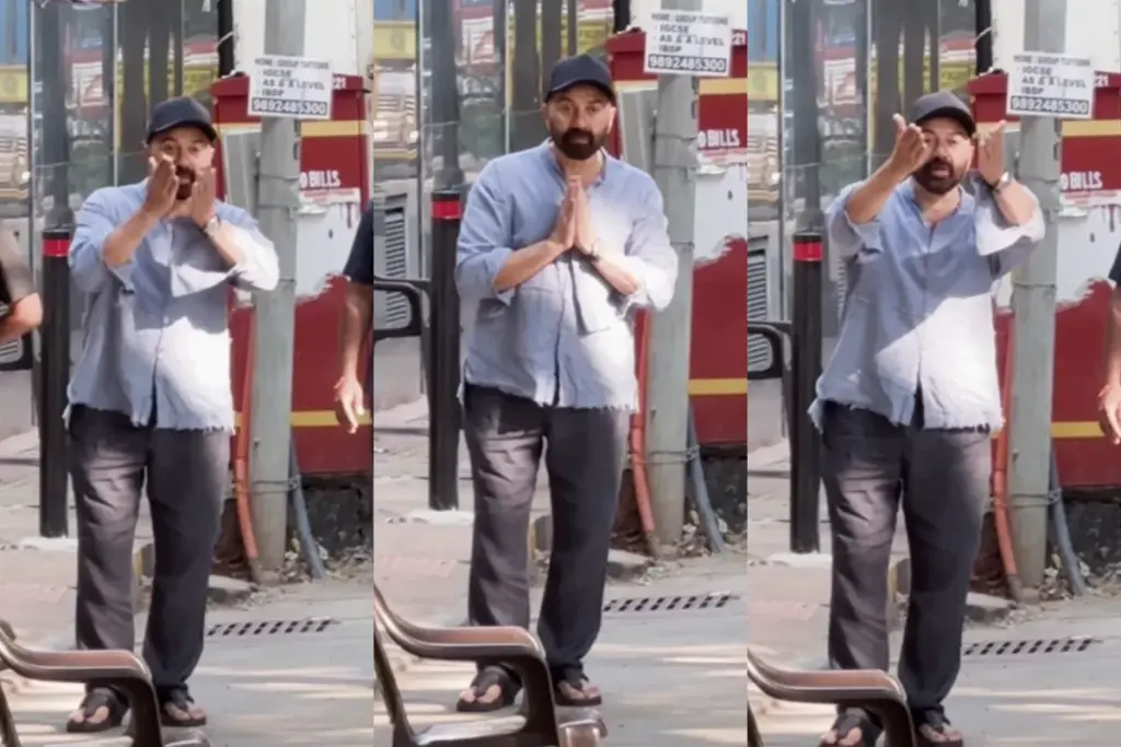 Sunny Deol Angry at Paparazzi