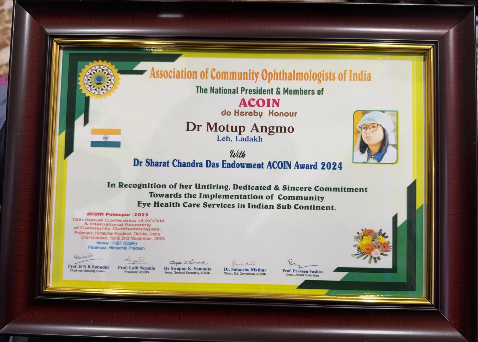 Dr Motup Angmo