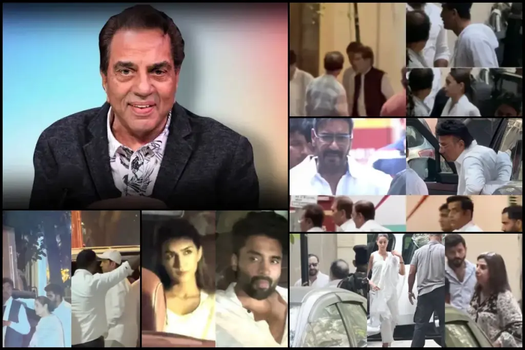 dharmendra tribute, bollywood celebrities
