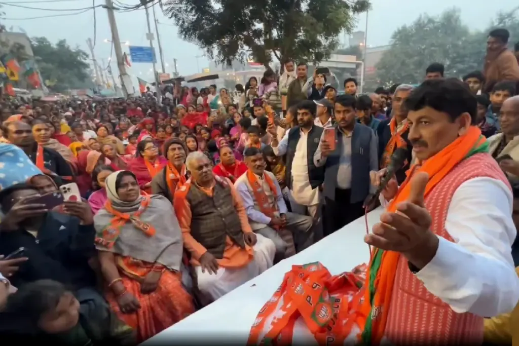 manoj tiwari delhi bjp
