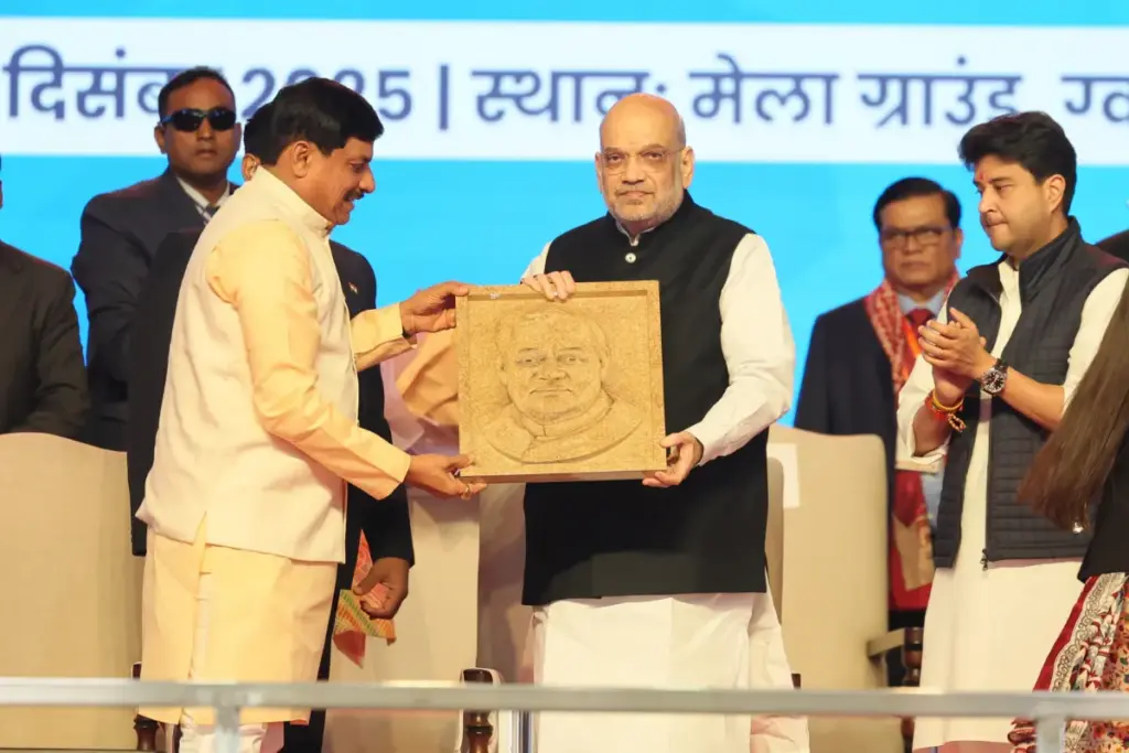 Amit Shah In Gwalior Said Other States Are Following Madhya Pradesh Development Model