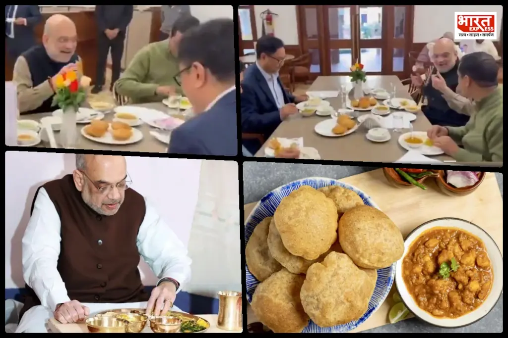 Amit-Shah-Kiren Rijiju-lunch