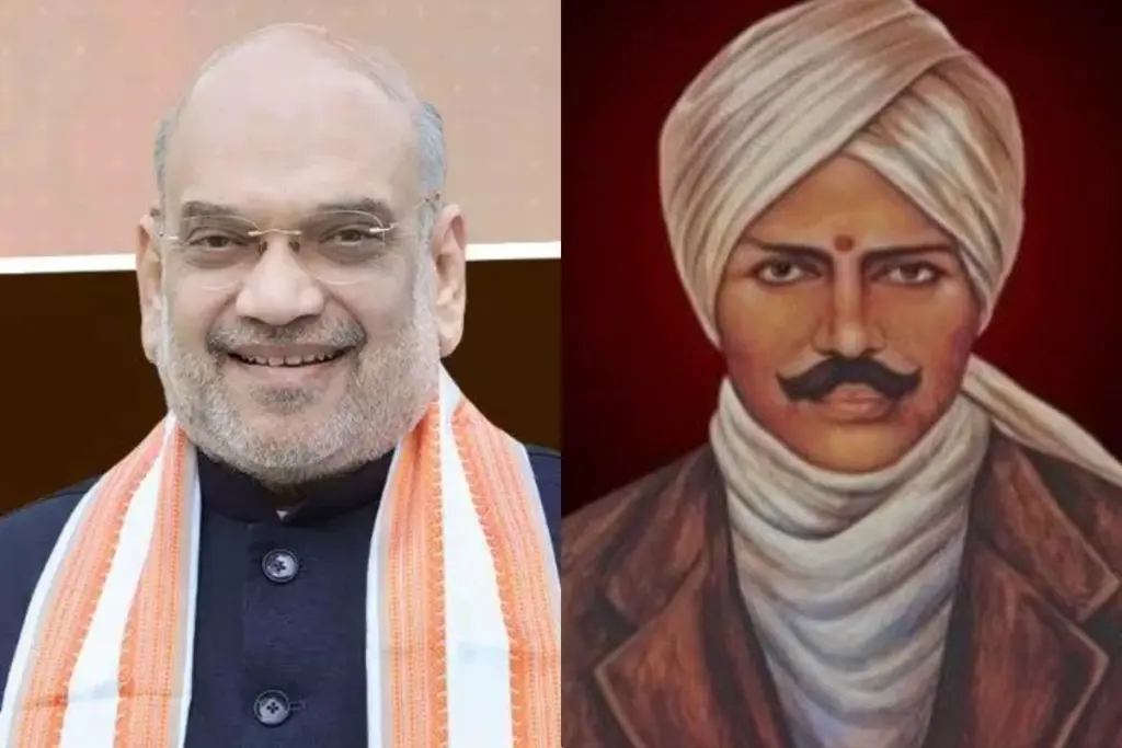 Amit Shah paid tribute to Subramania Bharati