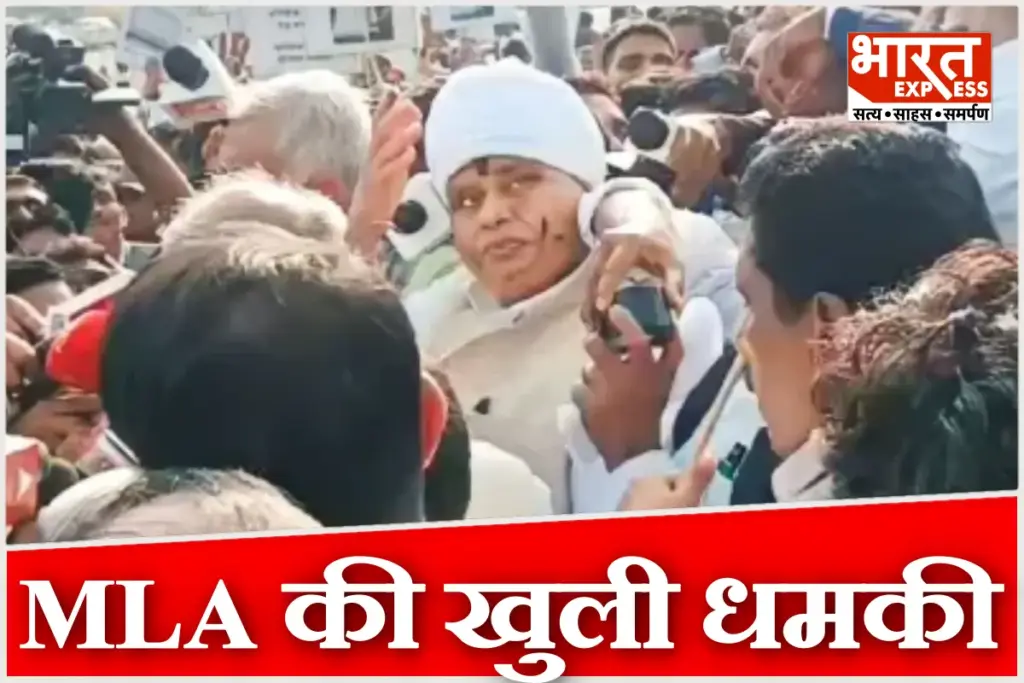 Congress MLA Phool Singh Baraiya Threatens SDM In Bhind