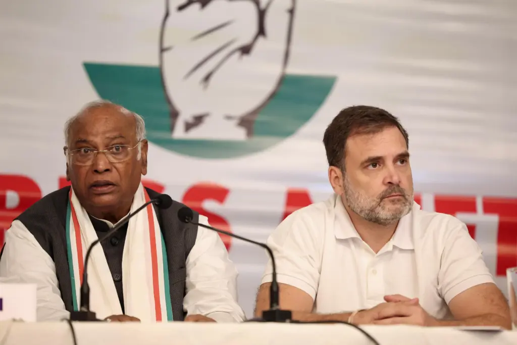 Congress leaders during CWC