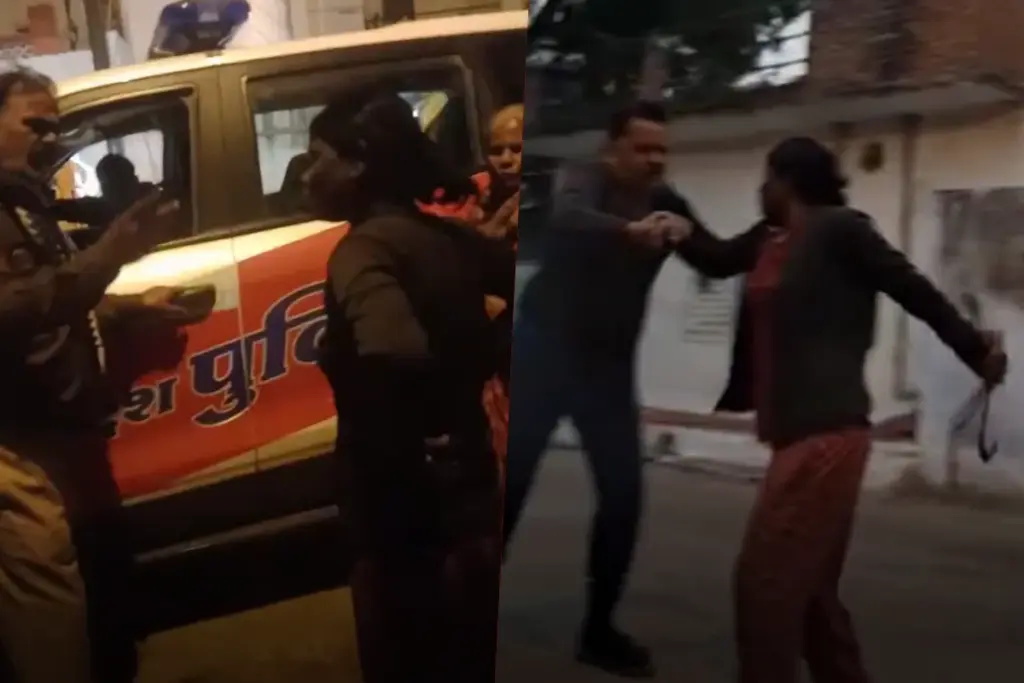 Datia Drunk Woman Viral Video