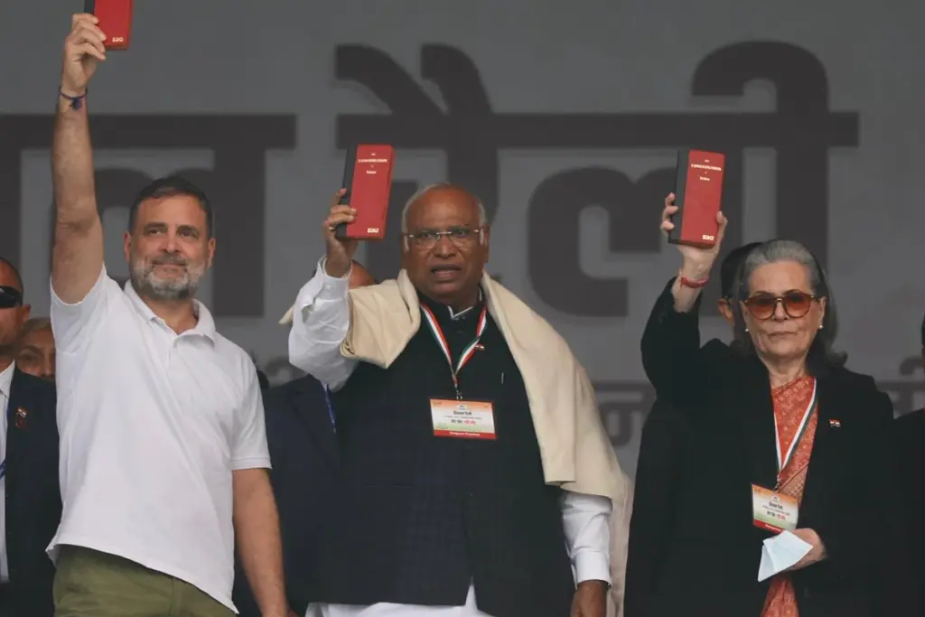 Rahul Gandhi rally at Ramlila Maidan