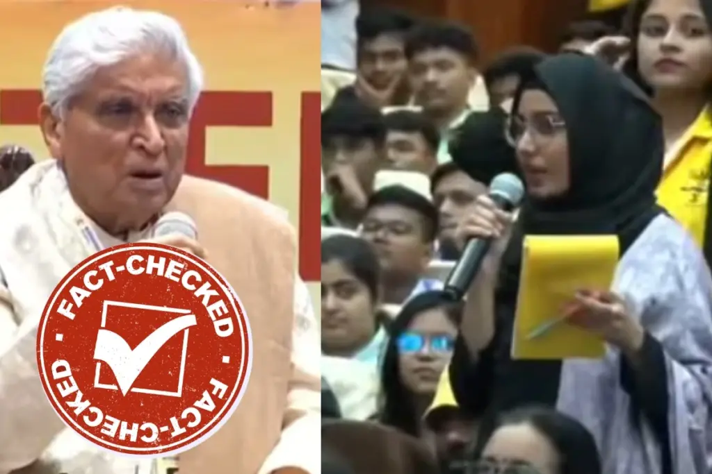Javed Akhtar in Nitish Kumar hijab controversy