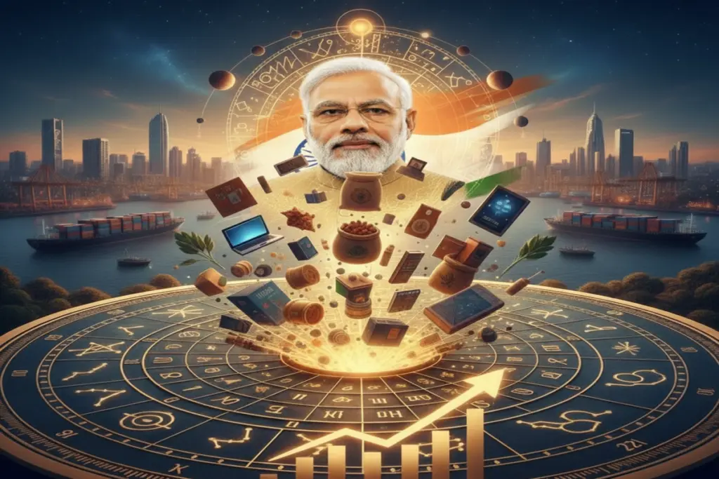 PM Modi horoscope change country business in 2026