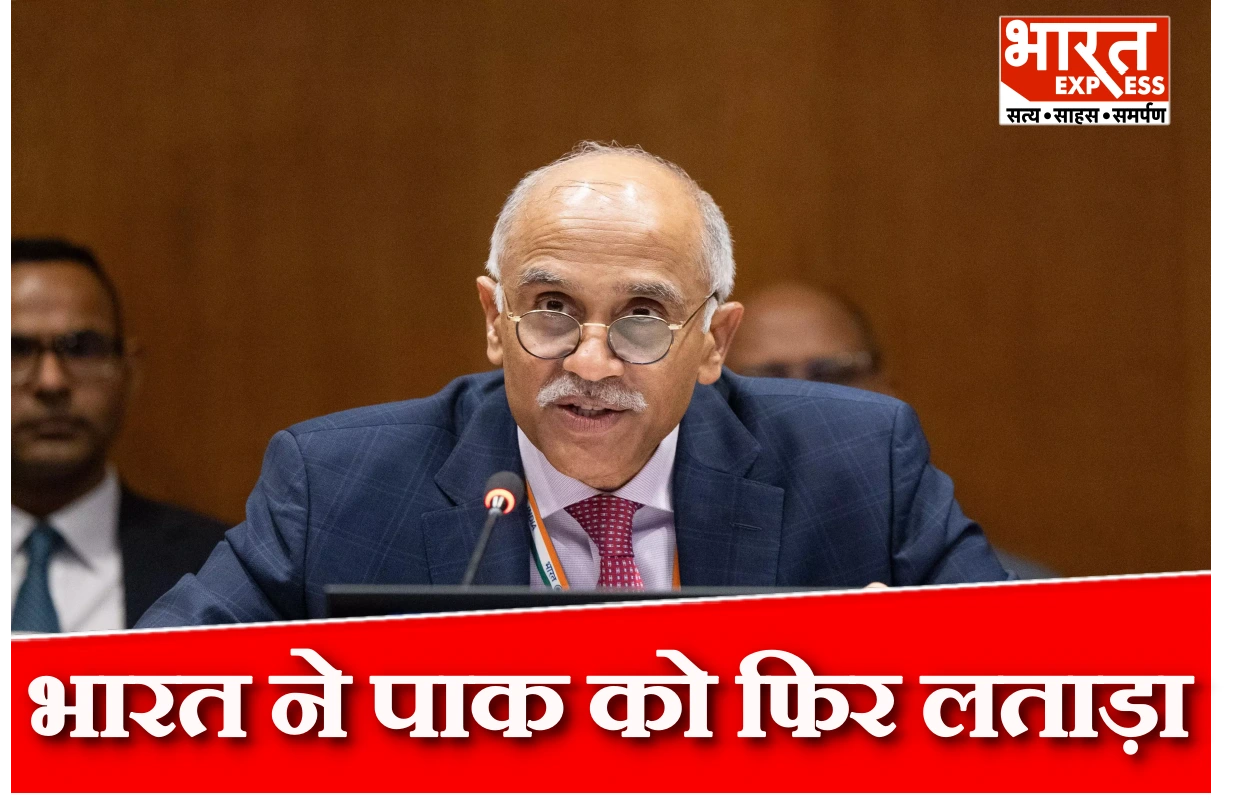 UN में पाकिस्तान को भारत ने फिर लताड़ा, जम्मू-कश्मीर और सिंधु जल समझौते पर दिया जवाब