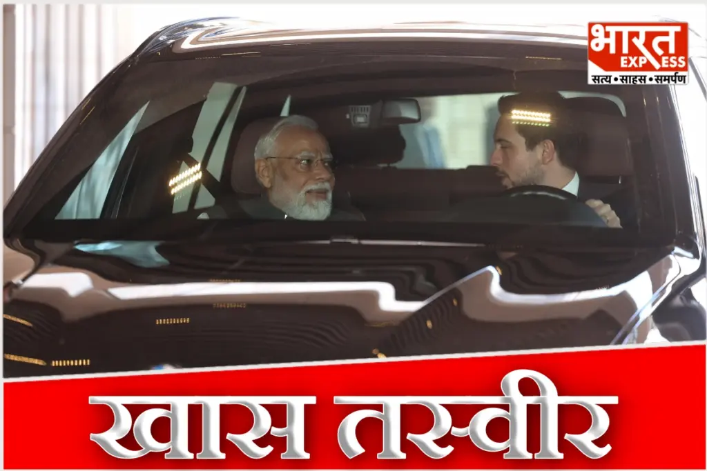 Jordan Crown Prince Drive Car For PM Modi To Visit Museum