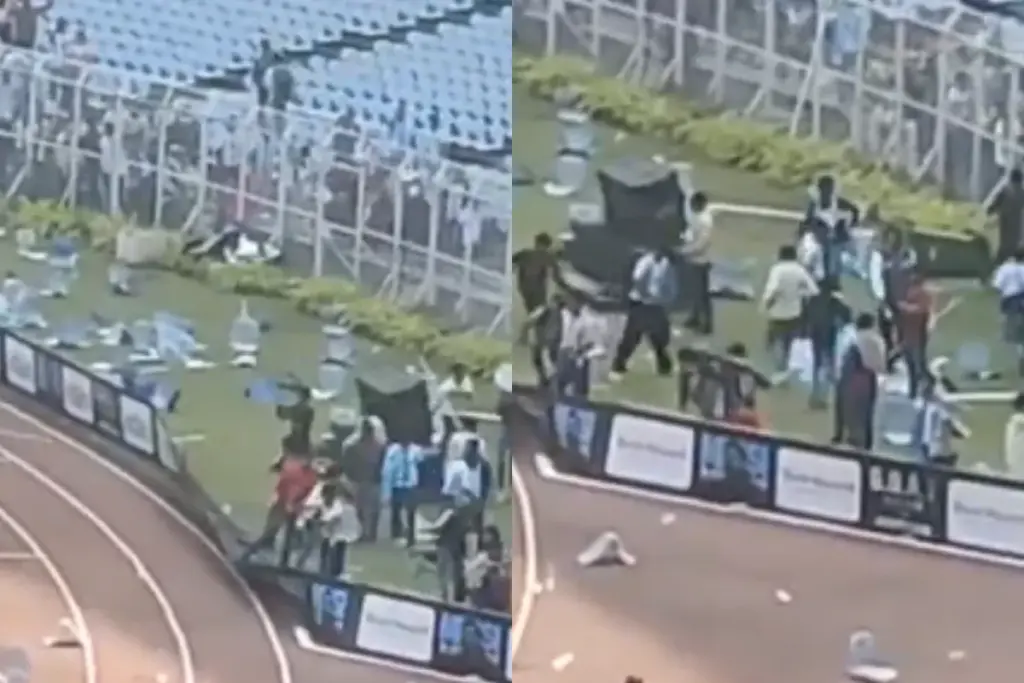 Lionel Messi fans Ruckus