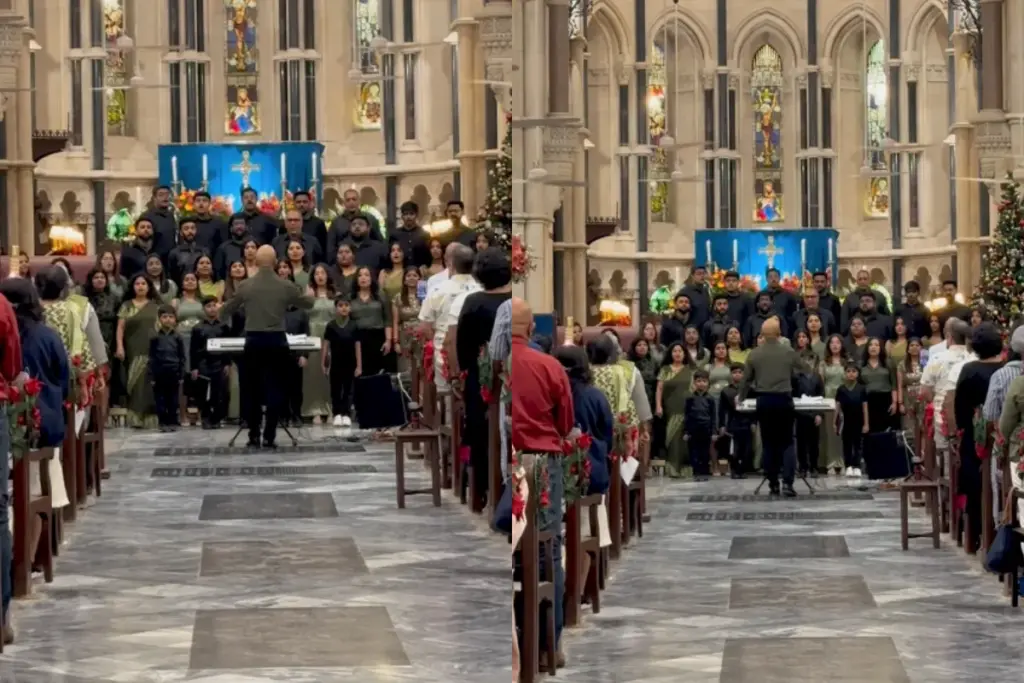 Indian National Anthem, St Thomas Cathedral Mumbai