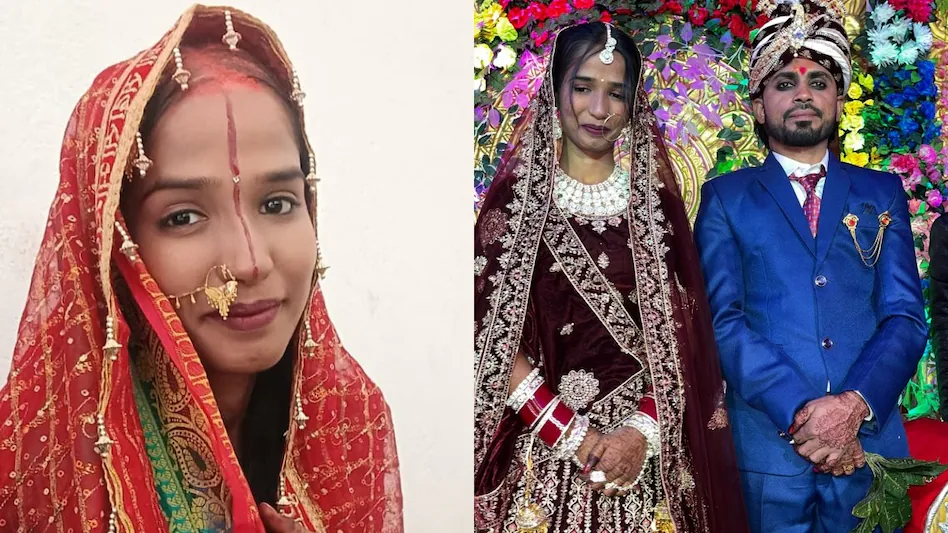 Newlywed-bride