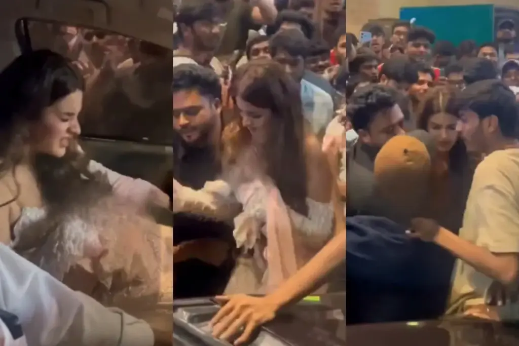 Nidhhi Agerwal Mobbed