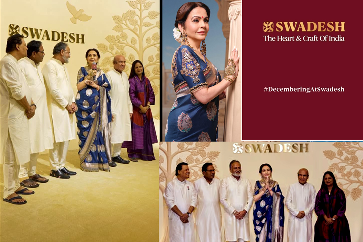 मुंबई में नीता अंबानी ने आयोजित किया भव्य ‘सुदेश’ कार्यक्रम, बॉलीवुड सितारों और कारीगरों की शानदार मौजूदगी