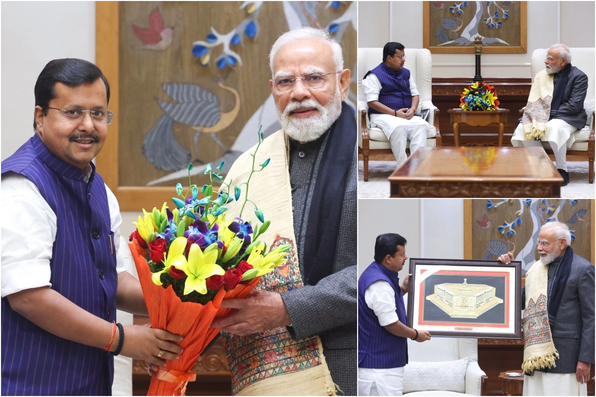 बीजेपी अध्यक्ष नितिन नबीन ने पीएम मोदी से की मुलाकात, संगठन को मजबूत करने पर जोर