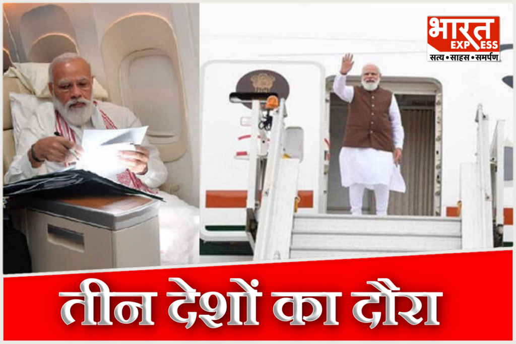 PM Modi Jordan Ethiopia Oman Tour Started Today