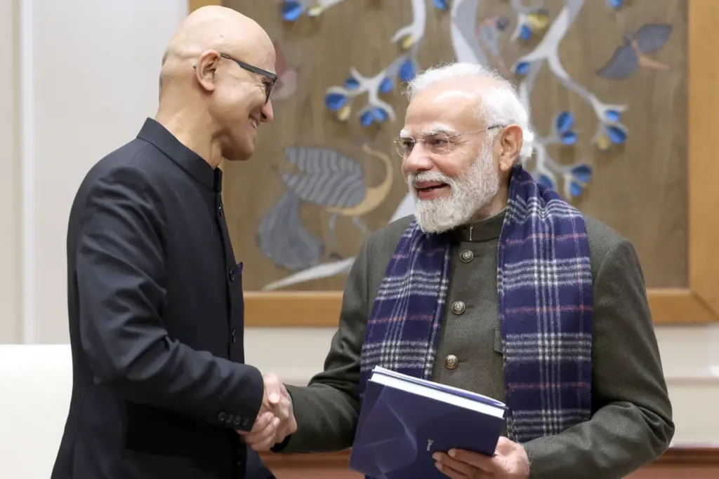 Pm Modi Satya Nadella