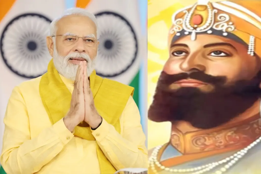 PM Modi pays homage to Guru Gobind Singh