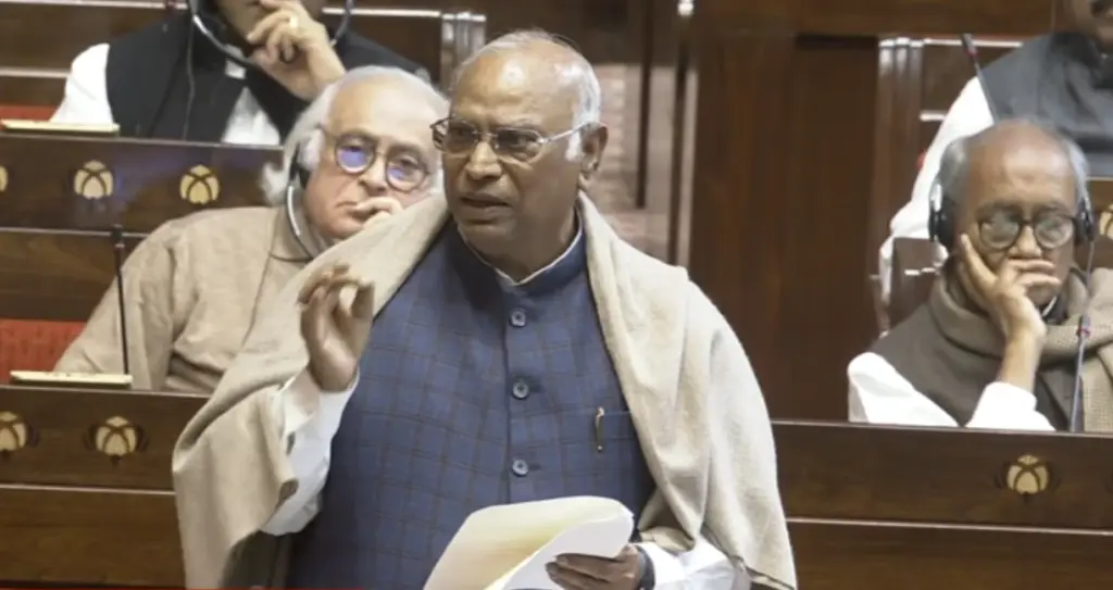 vande-mataram-debate-Mallikarjun-kharge-statement-in-rajya-sabha