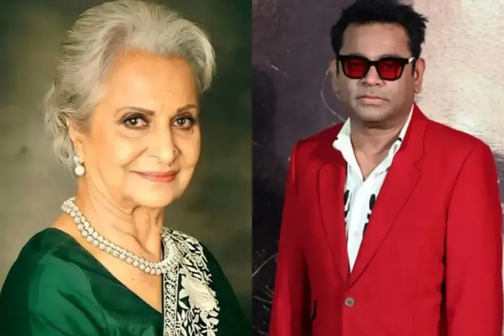 AR Rahman controversy, Waheeda Rehman, Bollywood, Waheeda Rehman Reacts to AR Rahman Controversy