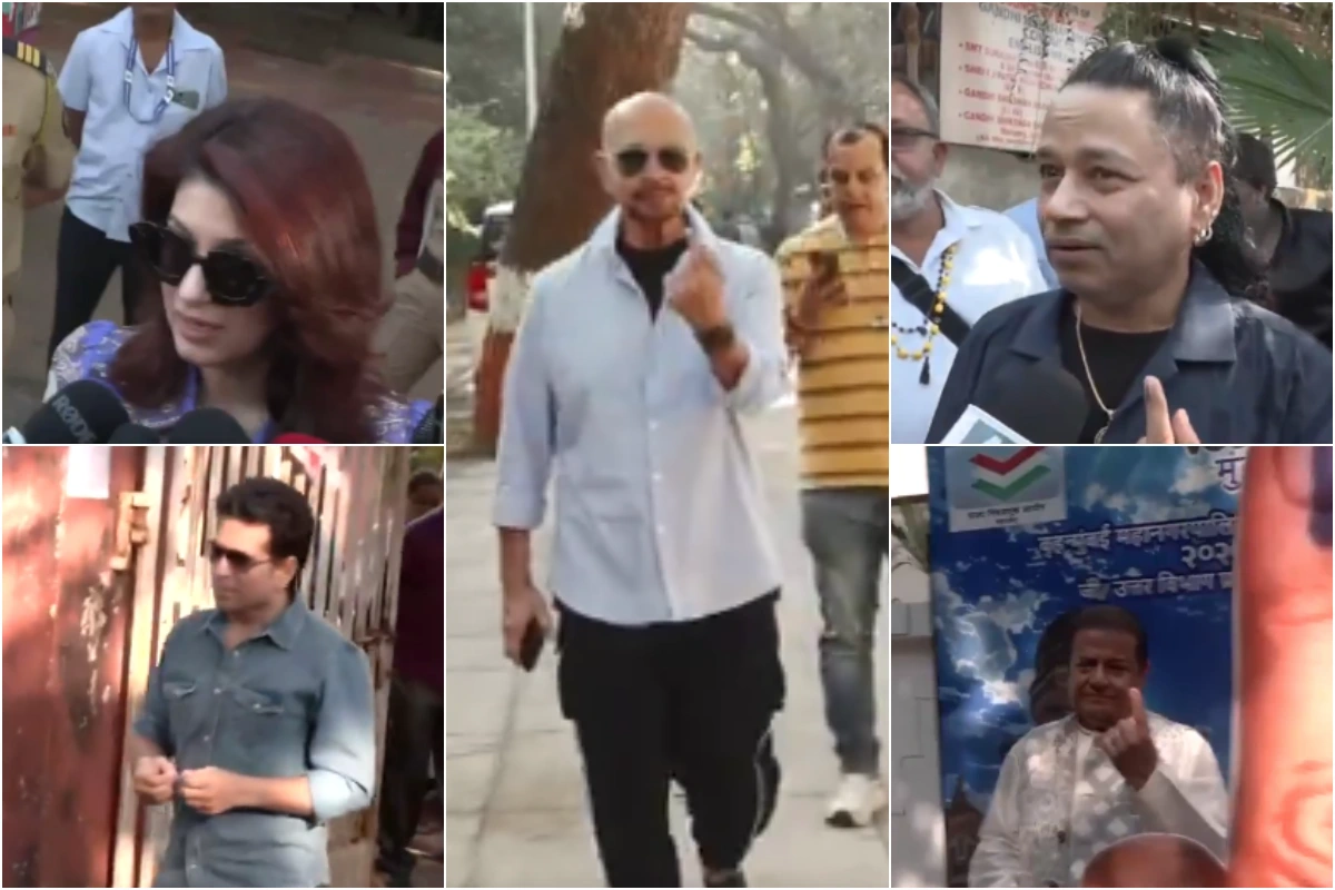 महाराष्ट्र में 29 नगर निगमों के लिए वोटिंग जारी, चर्चित हस्तियों ने डाला वोट