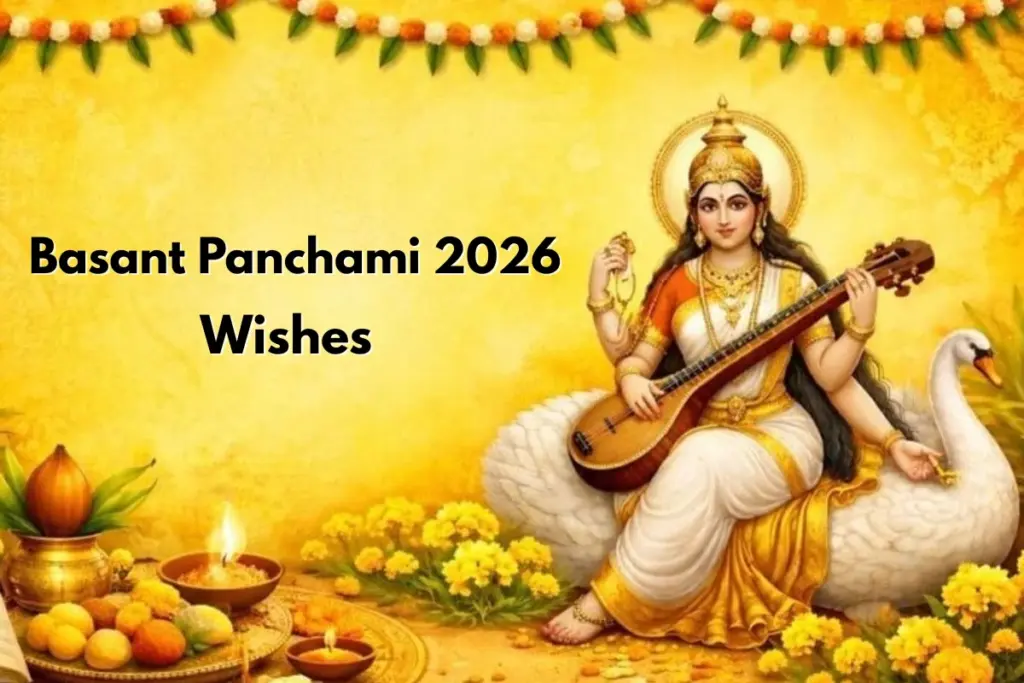 Basant Panchami Wishes, Basant Panchami 2026, Saraswati Puja Wishes